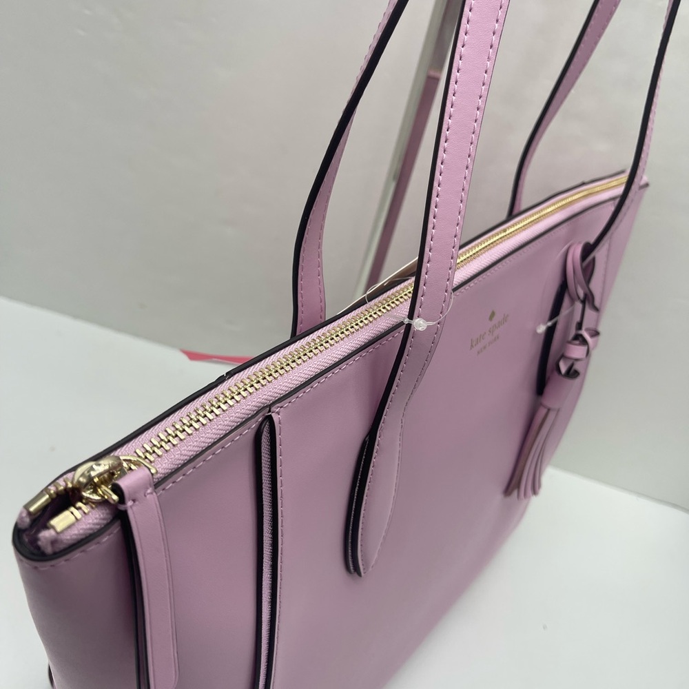 KATE SPADE KALI Quartz Pink Lg Shoulder Tote
Quartz Pink
NWT - Picture 7 of 16